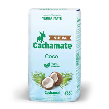 Yerba Mate Cachamate Coco Celeste 500g(1 Ud)