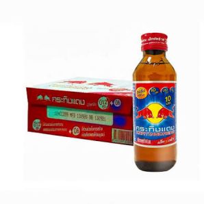 Red Bull Glass Bottle Red CAP 145ml(10 uds)