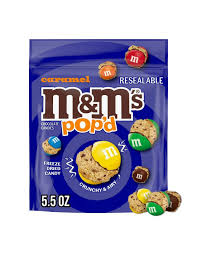 M&M´s Pop´d Caramel Feeze Dried Bag 155g(8 uds)
