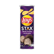 Lays Stax Black Truffle 90gr(24 uds)