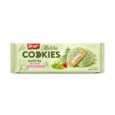 Bergen Pralines Matcha With Stawberry Creams Filliong 96gr(1 ud)