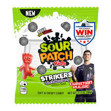 Sour Patch Kids Strickers Black Raspberry 90gr(12 uds)