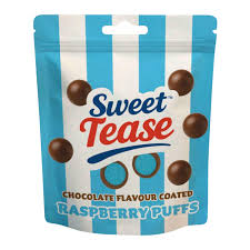 Sweet Tease Blue Raspberru Puffs 80g(1 Uds)