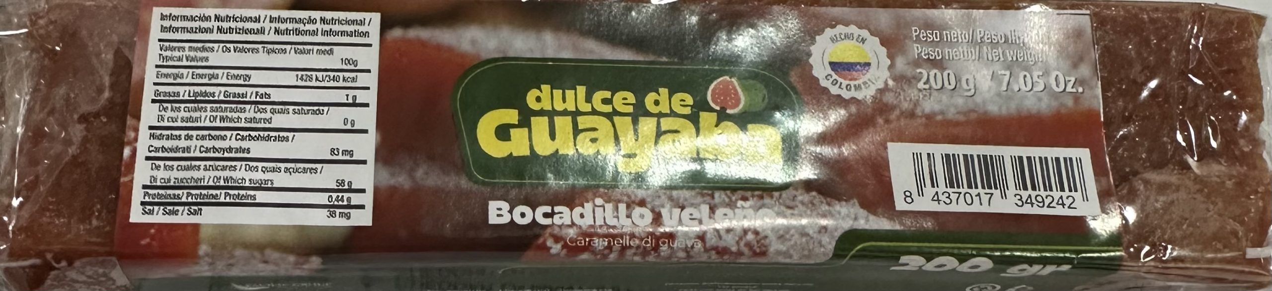 Dulce de Guayaba 200gr(1 Ud)