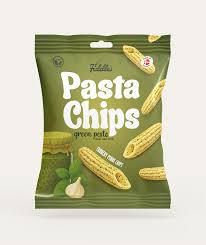 Fiddles Pasta Chips Green Pesto 80gr(1 Ud)