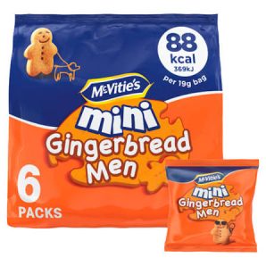 Mc Vities Mini Gingerbread Men 6p 6x19g(8 Uds)