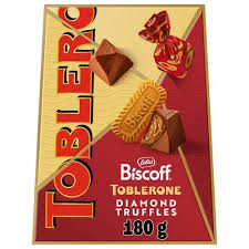 Toblerone Biscoff Truffles 180g(8 Uds)