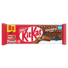 Kit Kat Gingerbread 8pk 165g(20 uds)