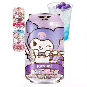 High Up  Kuromi Grape Sparkling Water 330ml(24 uds)