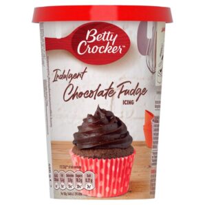 Betty Crocker Indulgent Chocolate fudge icing 400g(6uds)