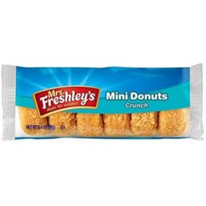 Mrs Freshley´s Mini Donuts Crunch 85gr (12uds)