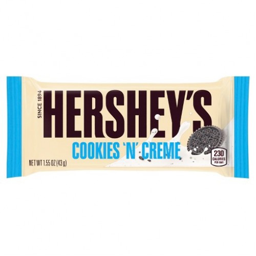 Hershey's Cookies'n'Creme 90gr (24uds)