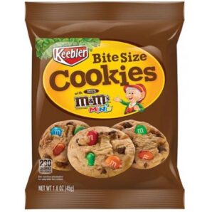 Keebler M&M´s Bite Size Cookies 45g ( 1ud)