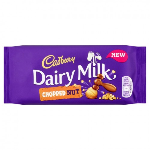 Cadbury Chopped Nut 95g (22uds)*Precio marcado