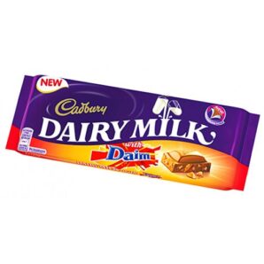 Cadbury Dairy Milk Daim 120 gr (18 uds)
