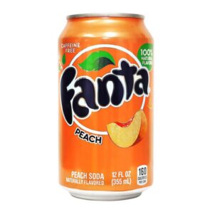 Fanta Peach 355ml(12uds)