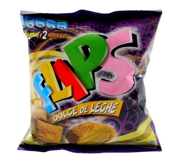 Flips Dulce de Leche 120g (1ud)