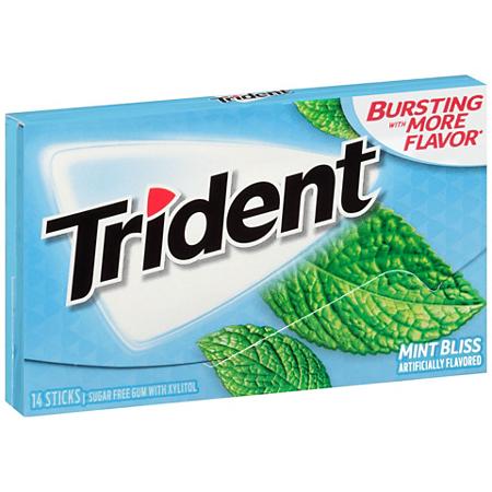 Trident Mint Bliss 14 sticks (12uds)