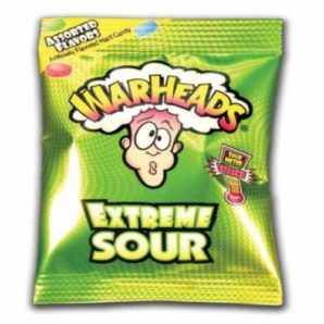 Warheads Extreme Sour Hard Candy 28 gr(12 uds)