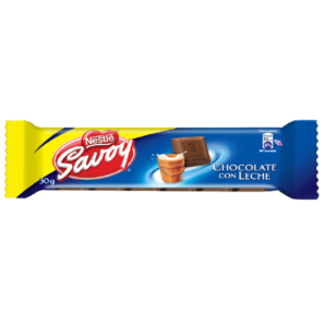 Nestle Savoy Chocolate con Leche 30g(12 Uds)