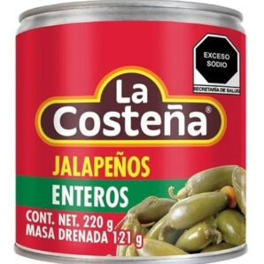 La Costeña Jalapeños Enteros 220gr (3 uds)