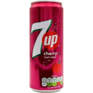 7 Up Cherry 330ml (24 Uds)