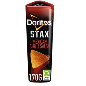 Doritos Stax Mexican Chilli Salsa Sharing Snacks 170g (12 Uds)