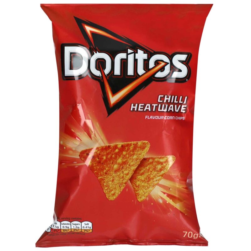 Doritos Chilli Heatwave 70g ( 15uds) *Precio marcado