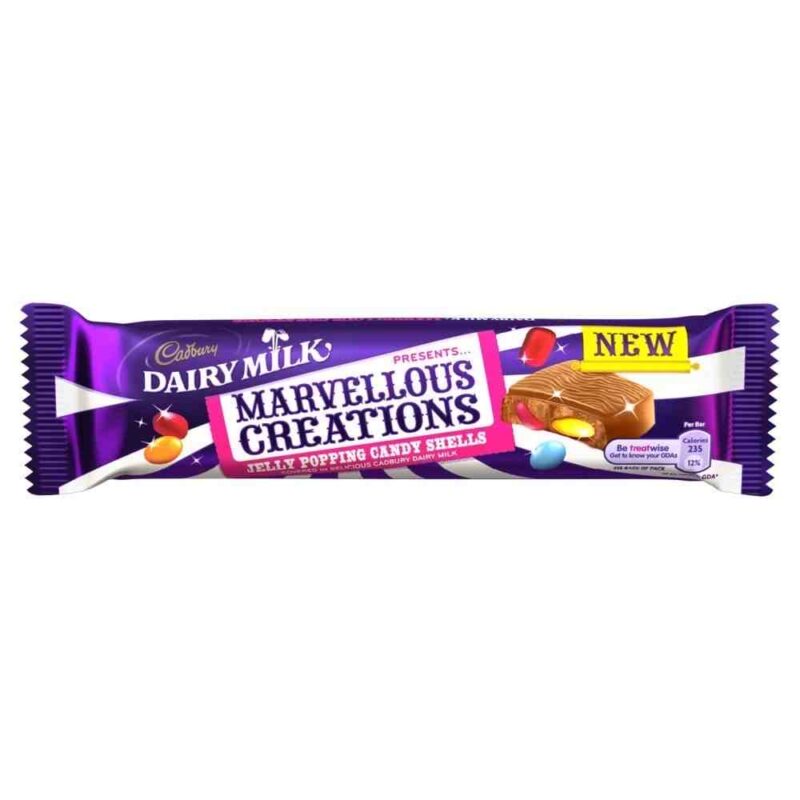 Cadbury Jelly Popping Candy 47gr (24 uds)*Precio Marcado