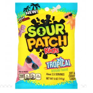 Sour Patch Kids Tropical 102g (12uds)