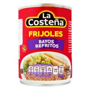 La Costeña Frijoles Bayos Refritos 400g (3uds)