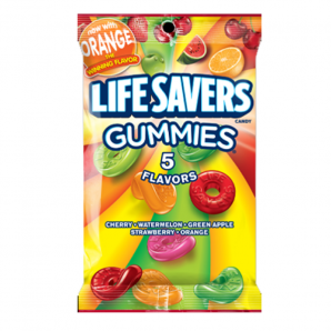 Life savers 5 Flavors Gummies 180g(12uds)