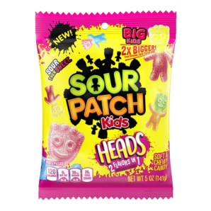 Sour Patch Kids Big Heads 102g (12uds)