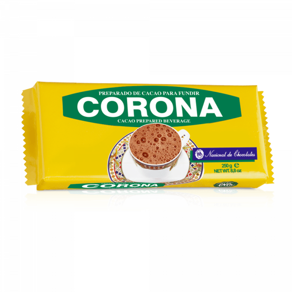 Chocolate Taza Corona 250g (1ud)