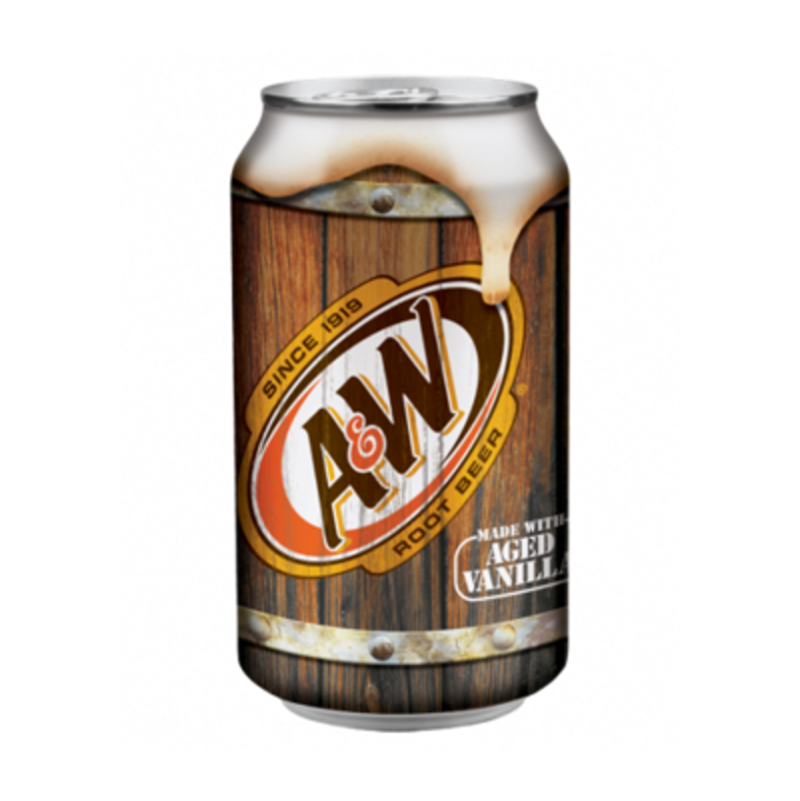 A&W Root Beer 355ml( 12 uds)