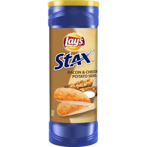 Lay's Stax Bacon & Cheddar 155,9g (11 Uds)
