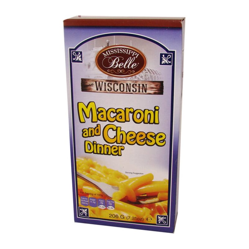 Mississippi Belle Macaroni And Cheese 206g(12 uds)