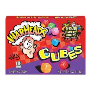 Warheads Chewy Cubes 113g (12uds)