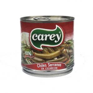 Carey Chiles Serranos 340g (3uds)