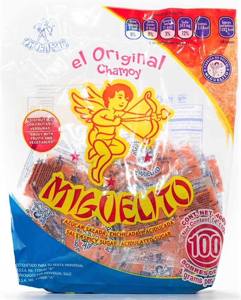 Miguelito Chamoy el original (100 sobres de 4gr)