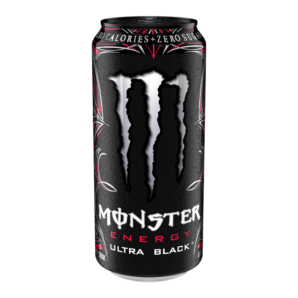Monster Ultra Black Energy Drink 500ml (12 Uds)