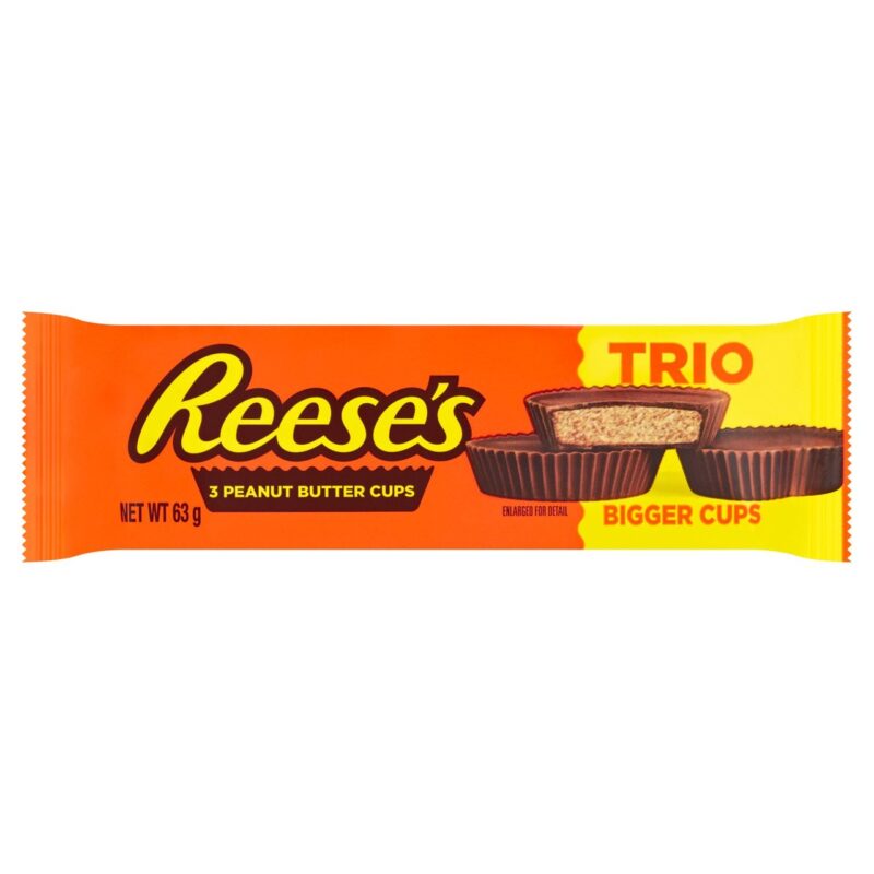 Reese's Peanut Butter Cup Trio 63gr (24uds)