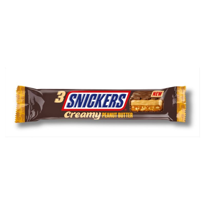 Snickers Creamy Trio Peanut Butter 54,75gr (32 uds)
