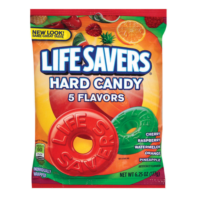 LifeSavers Hard Candy 5 Flavors 177g ( 12uds)