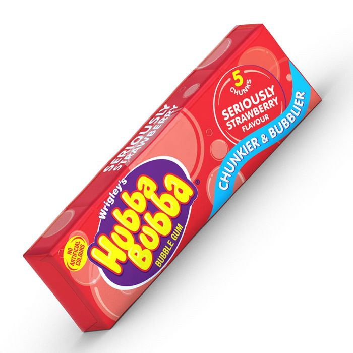 Hubba Bubba Strawberry 35g (20uds)