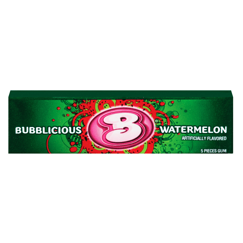 Bubblicious Watermelon 40g(18uds)