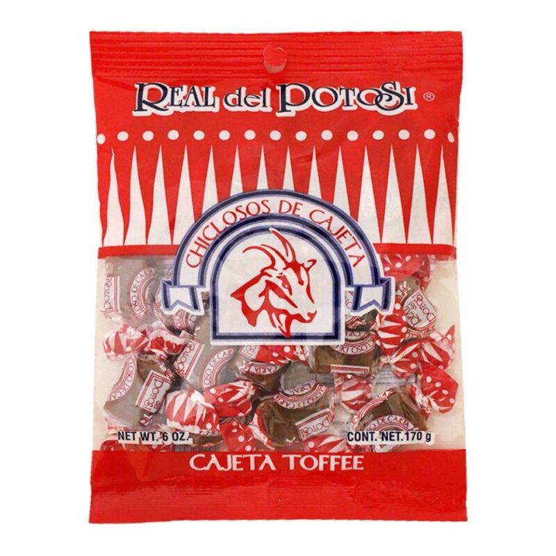 Real Del Potosi Chiclosos de Cajeta 170g(1 ud)