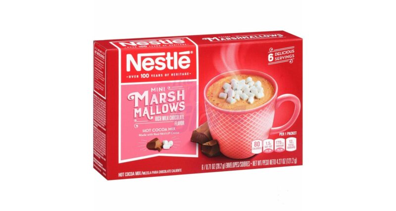 Nestle Hot Cocoa Mini Marshmallows 120g (12uds)