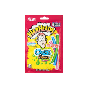 Warheads Ooze Chewz Ropes 85gr (12uds)