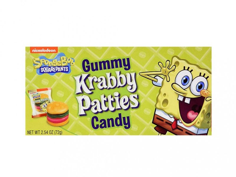 Spongebob Gummy Krabby Patties 72gr(12 uds)